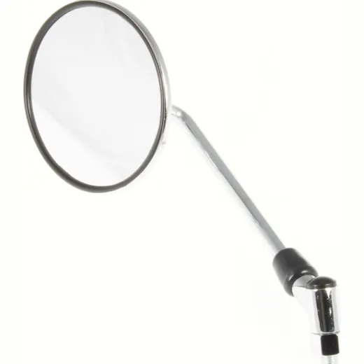 Mirror chrome left+right M10 right-threaded app. 17cm shaft length (single)