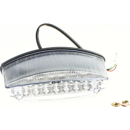 SHIN YO LED-taillight MONSTER, clear lens, E-mark