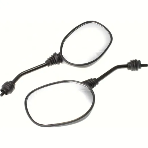 Mirror black (pair) M8 right thread