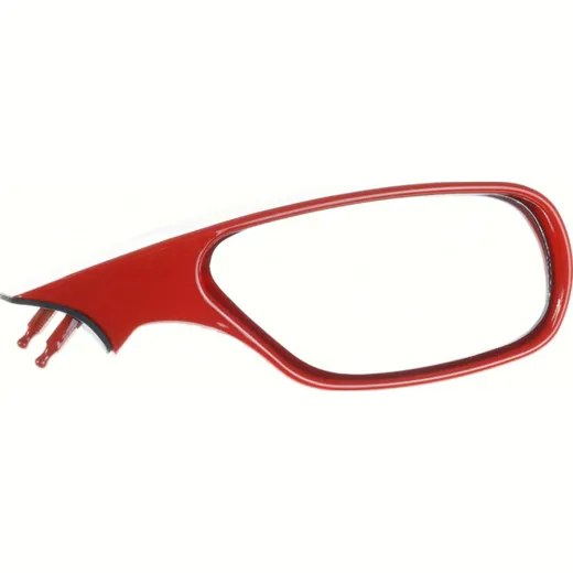 Mirror right, red