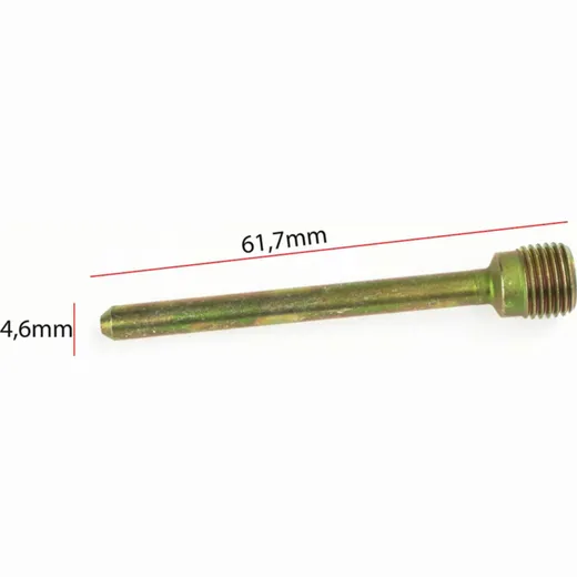 TourMax Brake caliper pin PPS-912 M10 length 61,70/51,20mm diameter 4,60mm