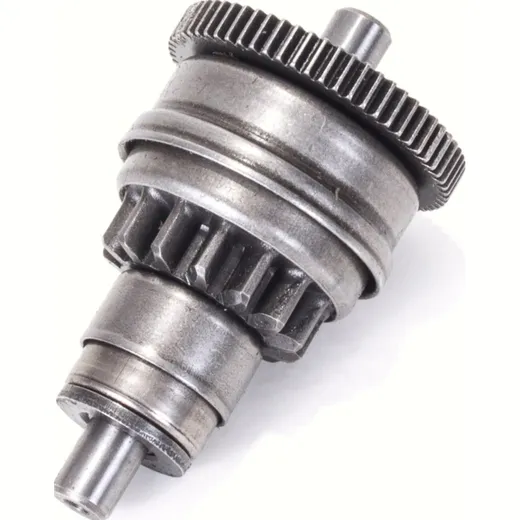 Starter connecting gear system