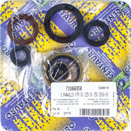 engine oil seal set f. for: KTM 125/150 2016- + Husqvarna 125/150 2016