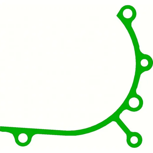 left crankshaft case gasket compare no. 11344-MCF-000