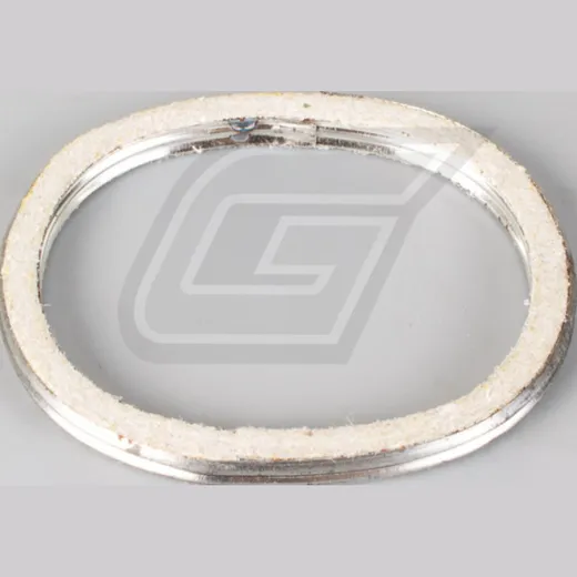 60/51 x 51/42 x 4 oval (Außen/Innen/Höhe) Krümmerdichtung Alu (Vergl.Nr: 1009-1428 / 11060-1126)