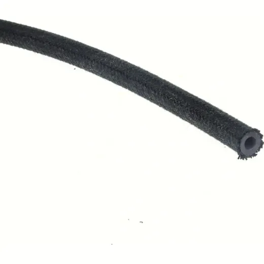 fuel line with textile jacket black typ B - 5,5 x 10,5 - 1 meter
