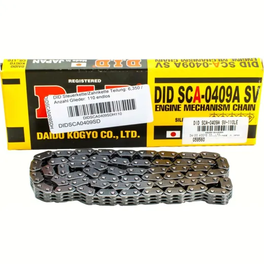 SCA0409A-SV camshaft drive chain (silent chain), chain pitch: 6,350 number of links: 110 endless