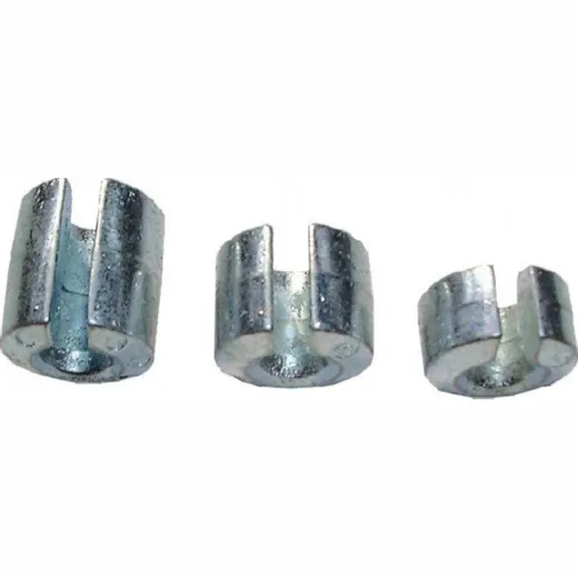 15 grams wheel balancing weights for spoke wheels - chrome (5 pieces set)