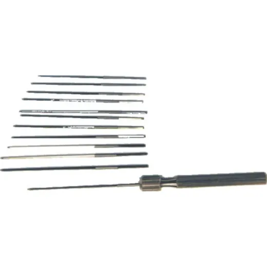 Reamer kit 12 pc. 0,6 - 1,4 mm