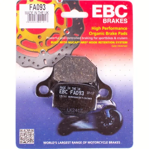 Blackstuff Organic brake pads FA093