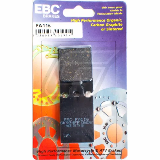 Blackstuff Organic brake pads FA116
