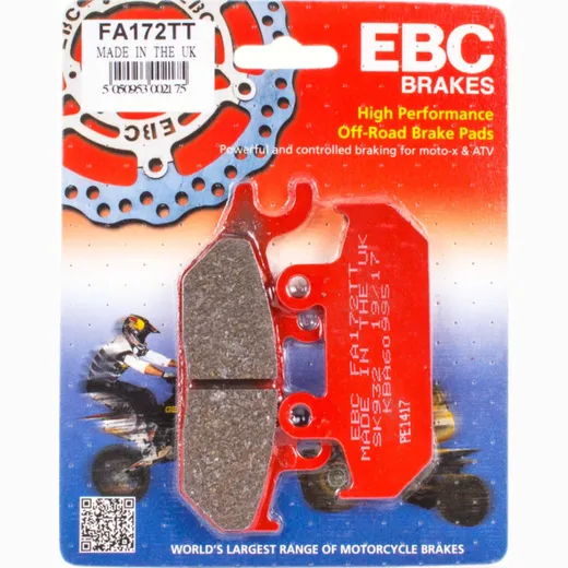 Redstuff brake pads for: Yamaha FA172TT