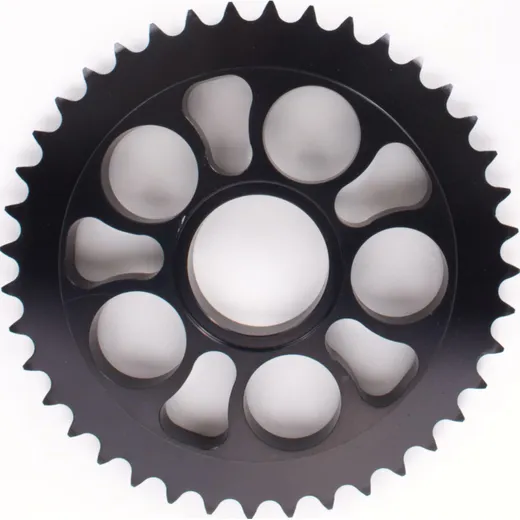 aluminium rear sprocket hard anodized smoke grey DUC748/916/996520T45Z incl. Teflon ring