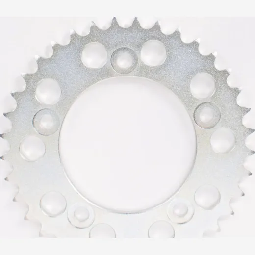 PBR aluminium rear sprocket hard anodized smoke grey 525 - 37T