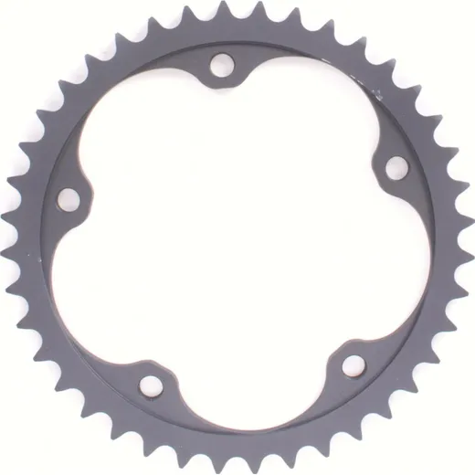 PBR aluminium rear sprocket hard anodized smoke grey 40T 525