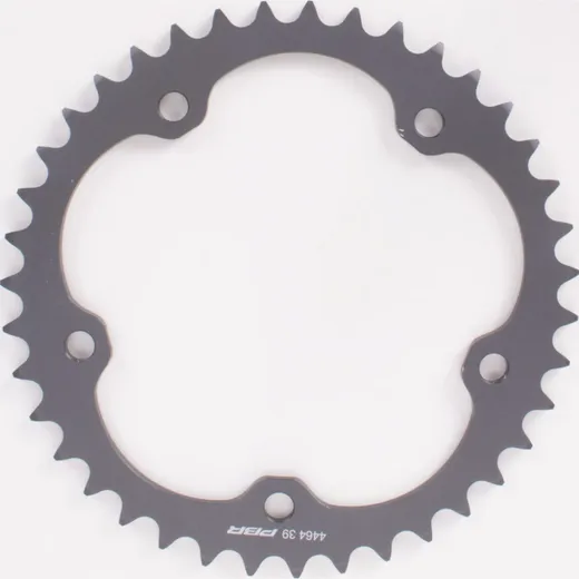 PBR aluminium sprocket hard anodized smoke grey 520-41T