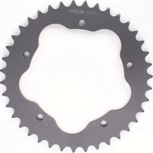 PBR aluminium rear sprocket hard anodized smoke grey for PBR rear sprocket holder 520 - 42T