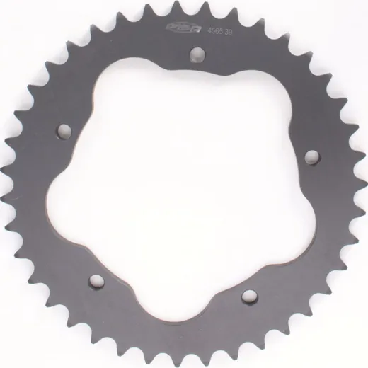 PBR aluminium rear sprocket hard anodized smoke grey for PBR rear sprocket holder 525 - 43T