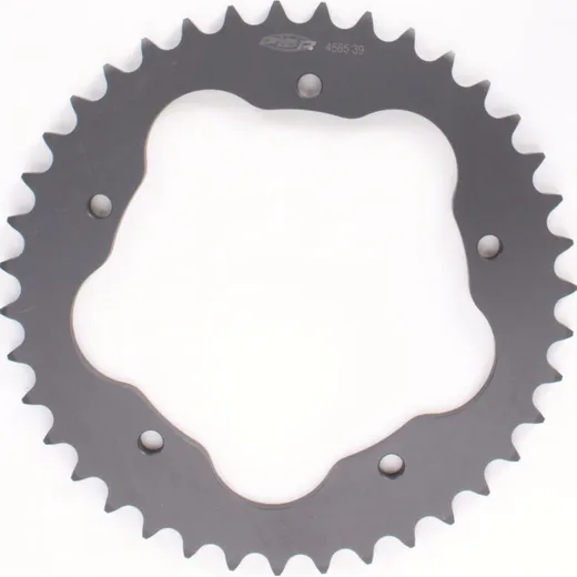 PBR aluminium rear sprocket hard anodized smoke grey for PBR rear sprocket holder 525 - 44T