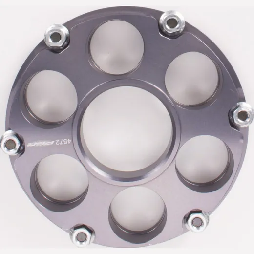 PBR aluminium rear sprocket holder smoke grey 525 / 520 K4572L-0