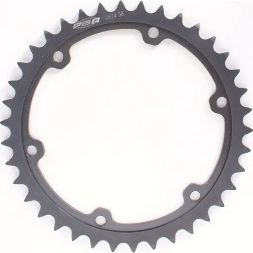 PBR aluminium rear sprocket hard anodized smoke grey for PBR rear sprocket holder 520 - 38T K4574L-38