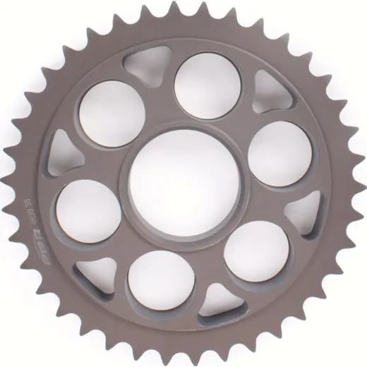 PBR aluminium rear sprocket hard anodized smoke grey 41Z 525T