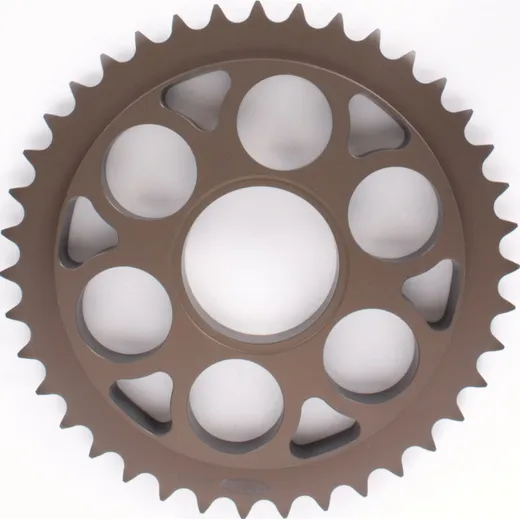 PBR aluminium rear sprocket hard anodized smoke grey 36T - 520