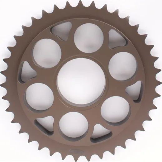 PBR aluminium rear sprocket hard anodized smoke grey 39T - 520