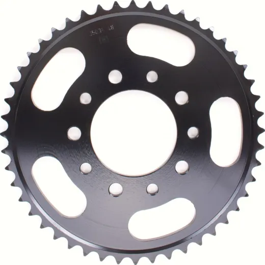 PBR aluminium rear sprocket hard anodized smoke grey 39Z 530T