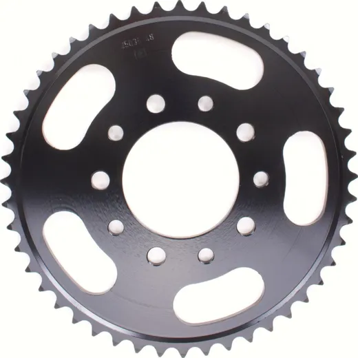 PBR aluminium rear sprocket hard anodized smoke grey 42T 530