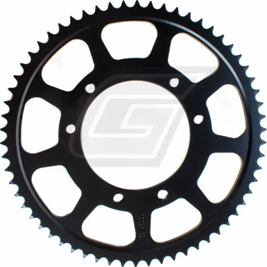 Steel rear sprocket 62Z 428 K50-15097-62