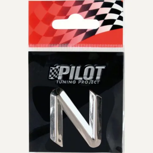 3D Letters Type-2 (26 mm) - N