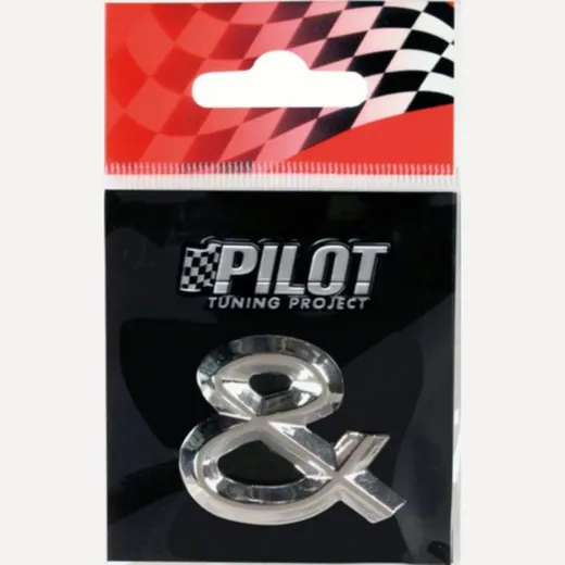 3D Letters Type-2 (26 mm) - &