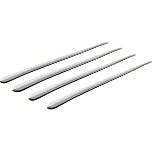 Mirror-Trims 4, chromed adhesive decorations, 4 pcs - 170 mm