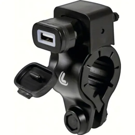 "USB-Fix Tube" USB-Port für Motorradlenker 12/24V 2400MA universale Schnellladung