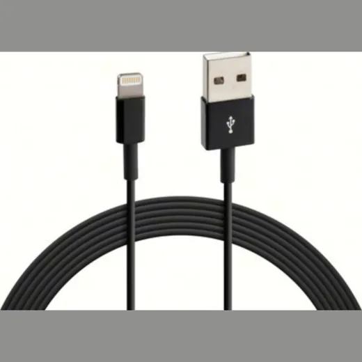 Lightning MFI-Kabel/Ladekabel für Apple 1M, schwarz (Laden und Synchronisieren)