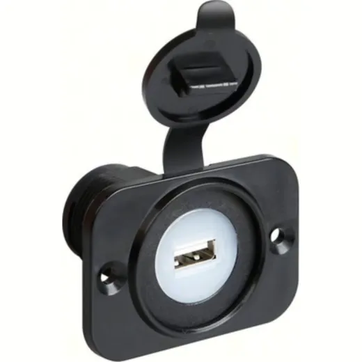 Ext-7, USB-Anschluss, Einbaumontage, 12/24V