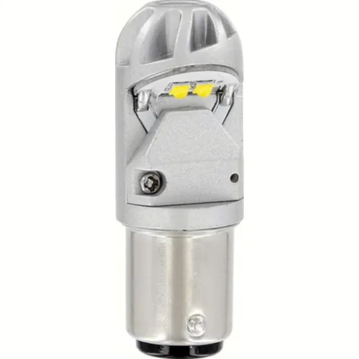9-30V Mega-Led HP-4 - 4 SMD x 1 chip - (P21/5W) - BAY15d - 1 pcs - D/Blister - Amber