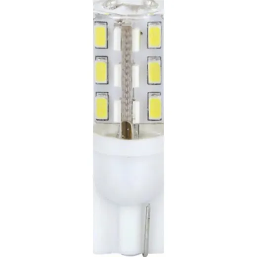 10-30V Mega-Led 24 - 24 SMD x 1 chip - (T10) - W2,1x9,5d - 2 pcs - D/Blister - White