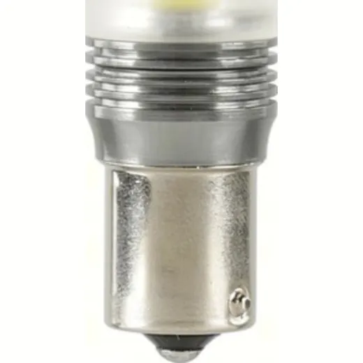 12V Mega-Led 3D - 1 Super SMD x 1 chip - (P21W) - BA15s - 1 pcs - D/Blister - White - Double polarity