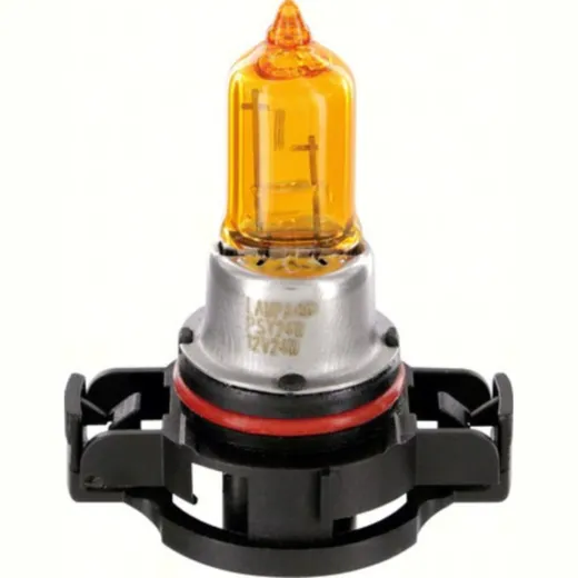 12V Halogen lamp - PSY24W - 24W - PG20-4 - 1 pcs - D/Blister - Amber