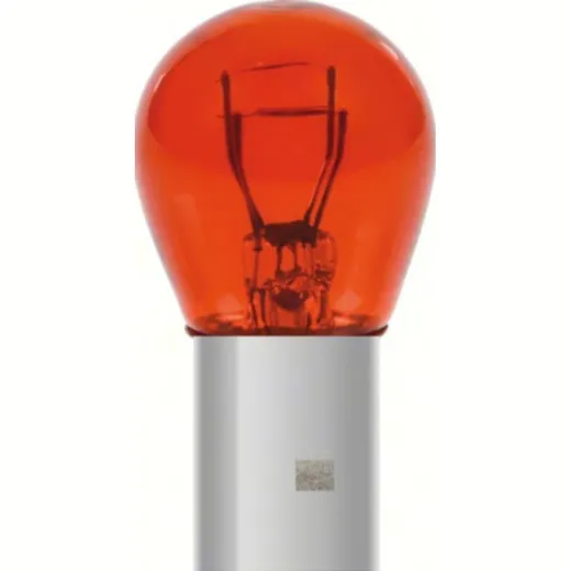 12V Red Dyed Glass, Double filament lamp - (P21/5W) - 21/5W - BAY15d - 2 pcs - D/Blister