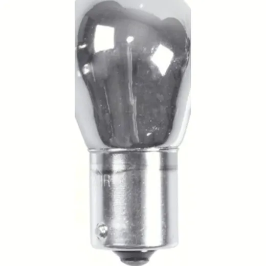 12V Single filament lamp - (P21W) - 21W - BA15s - 2 pcs - D/Blister - Chrome/White
