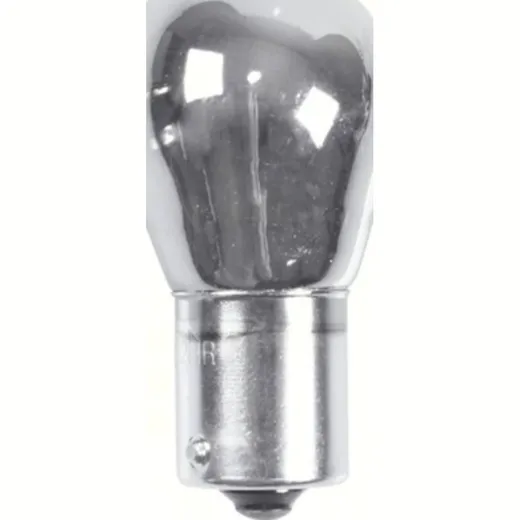12V Single filament lamp - (P21W) - 21W - BA15s - 2 pcs - D/Blister - Chrome/Red