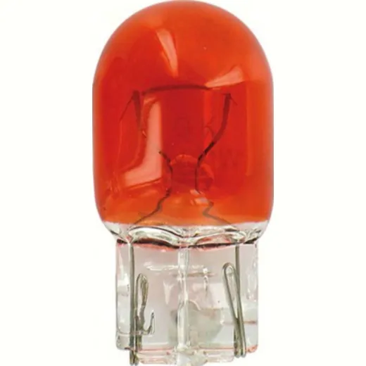 WEDGE BASE BULBS WY21W Bernsteinfarbe