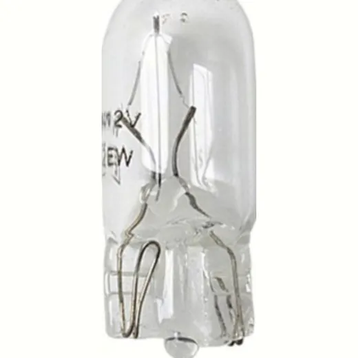 10-tlg. Glassockellampen W3W WEDGE BASE T10 12V 3W, BOX