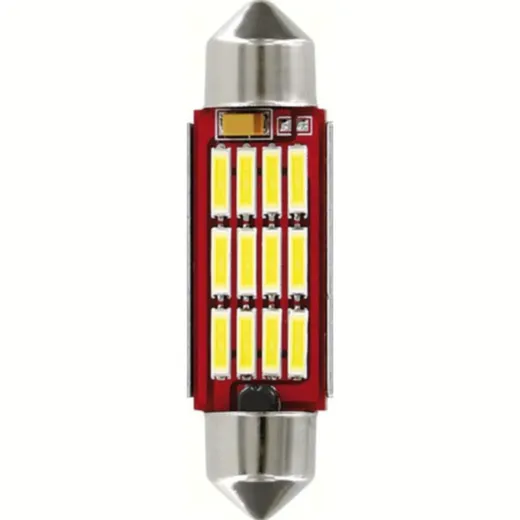 Sofitte 12SMD LED-Lampe 12X41MM 10-30V