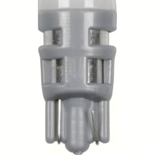 12V Mega-Led 3 - 3 SMD x 1 chip - (T10) - W2,1x9,5d - 2 pcs - D/Blister - White - Double polarity