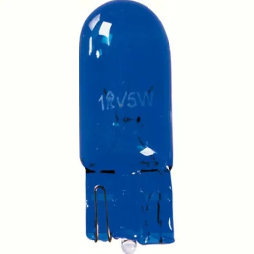 Glassockellampen "Blau-DYED"5W T10