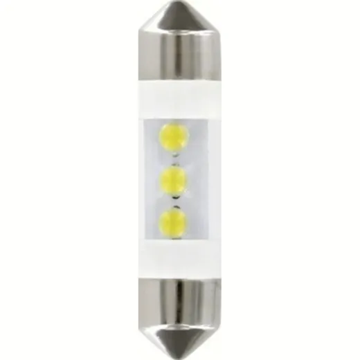 Sofitte X 36MM. W/3 LEDS, Blau